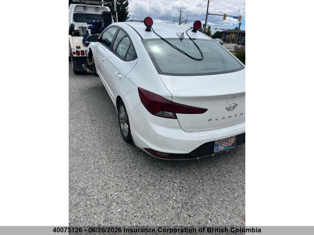40075126 :رقم المزاد ، KMHD84LF8LU099659 vin ، 2020 Hyundai Elantra Preferred Auto Ivt مزاد بيع