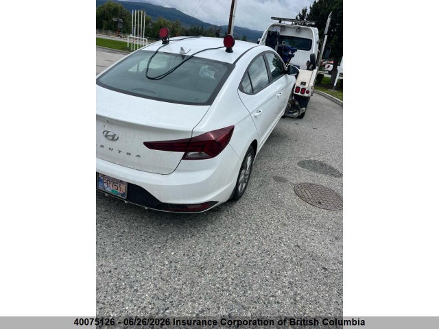 40075126 :رقم المزاد ، KMHD84LF8LU099659 vin ، 2020 Hyundai Elantra Preferred Auto Ivt مزاد بيع