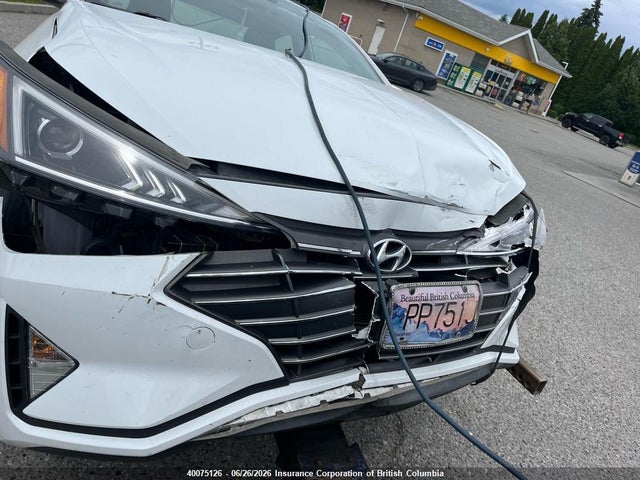 40075126 :رقم المزاد ، KMHD84LF8LU099659 vin ، 2020 Hyundai Elantra Preferred Auto Ivt مزاد بيع