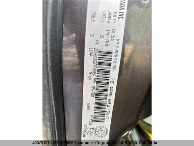 Dodge Grand Caravan Se 2015 2C4RDGBG2FR733924 Image 12