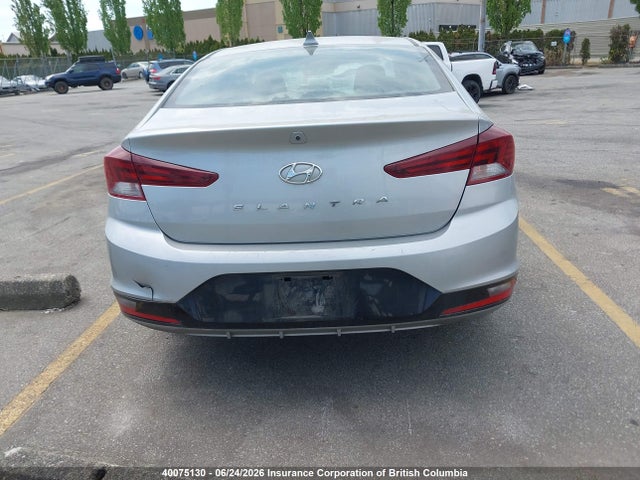40075130 :رقم المزاد ، KMHD84LF6LU929765 vin ، 2020 Hyundai Elantra Preferred With Sun And Safety Package Auto Ivt مزاد بيع