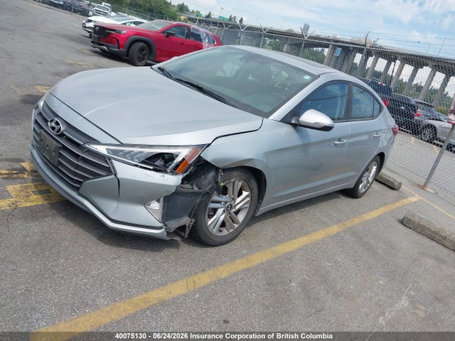 40075130 :رقم المزاد ، KMHD84LF6LU929765 vin ، 2020 Hyundai Elantra Preferred With Sun And Safety Package Auto Ivt مزاد بيع