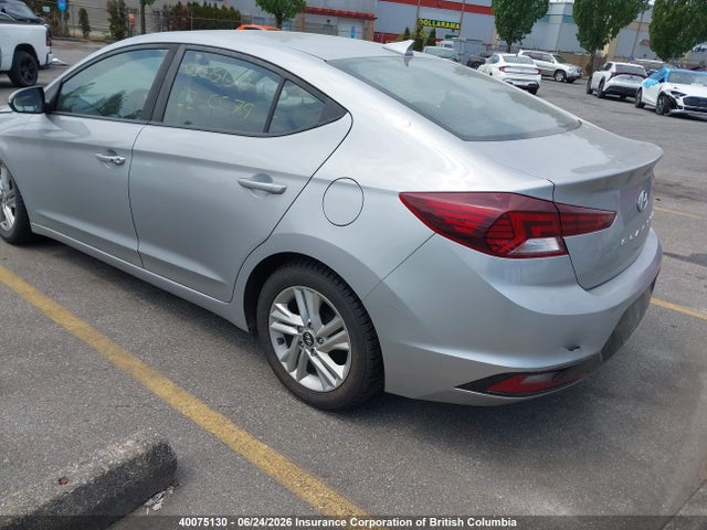 40075130 :رقم المزاد ، KMHD84LF6LU929765 vin ، 2020 Hyundai Elantra Preferred With Sun And Safety Package Auto Ivt مزاد بيع