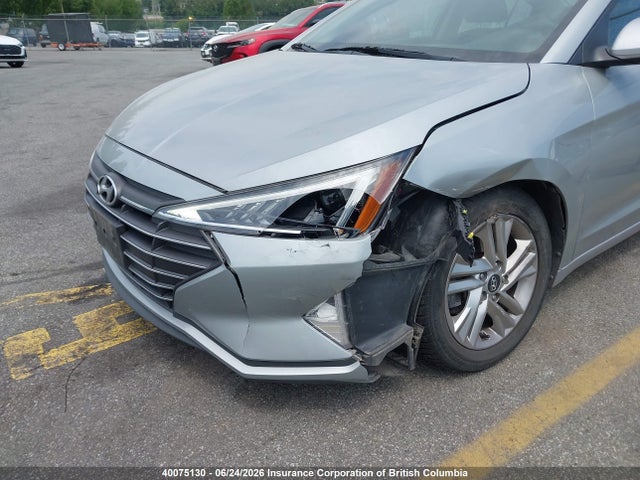 40075130 :رقم المزاد ، KMHD84LF6LU929765 vin ، 2020 Hyundai Elantra Preferred With Sun And Safety Package Auto Ivt مزاد بيع