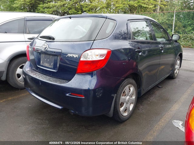 40068478 :رقم المزاد ، 2T1KU40E99C019052 vin ، 2009 Toyota Corolla Matrix مزاد بيع