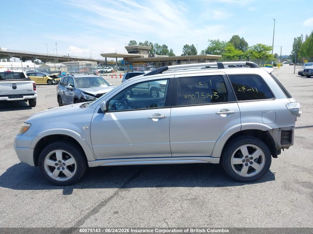 40075143 :رقم المزاد ، JA4LZ81F26U611194 vin ، 2006 Mitsubishi Outlander Limited مزاد بيع