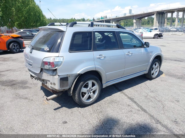 40075143 :رقم المزاد ، JA4LZ81F26U611194 vin ، 2006 Mitsubishi Outlander Limited مزاد بيع