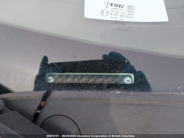 Aukcja sprzedaży 2008 Honda Civic, vin: JHMFA36208S800930, numer aukcji: 40075151