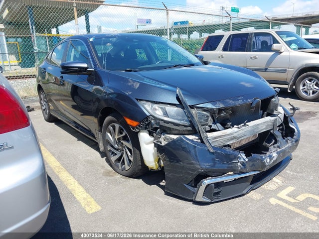 2019 Honda Civic Ex მანქანა იყიდება აუქციონზე, vin: 2HGFC2F79KH026596, აუქციონის ნომერი: 40073534