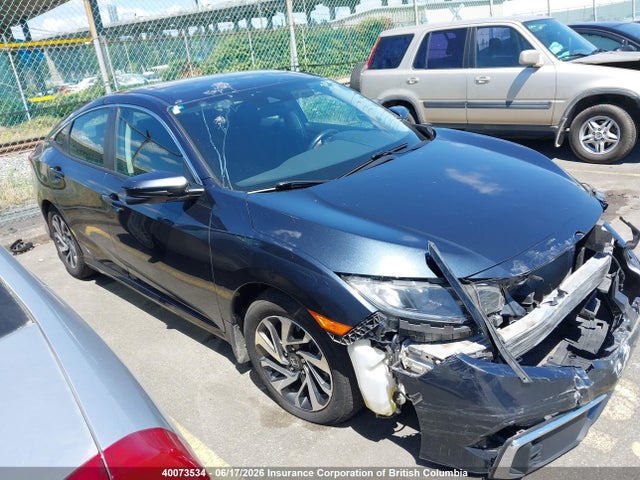2019 Honda Civic Ex მანქანა იყიდება აუქციონზე, vin: 2HGFC2F79KH026596, აუქციონის ნომერი: 40073534