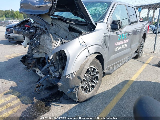 40075167 :رقم المزاد ، 1FTFW1E87NKD54087 vin ، 2022 Ford F150 مزاد بيع