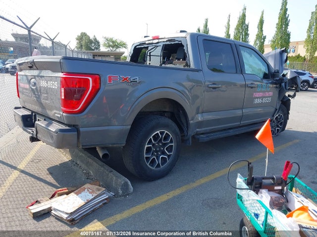 40075167 :رقم المزاد ، 1FTFW1E87NKD54087 vin ، 2022 Ford F150 مزاد بيع