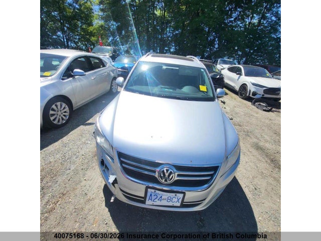 2010 Volkswagen Tiguan Se/sel მანქანა იყიდება აუქციონზე, vin: WVGBV7AX8AW516759, აუქციონის ნომერი: 40075168
