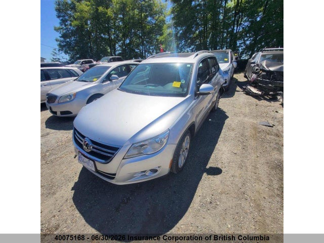 2010 Volkswagen Tiguan Se/sel მანქანა იყიდება აუქციონზე, vin: WVGBV7AX8AW516759, აუქციონის ნომერი: 40075168