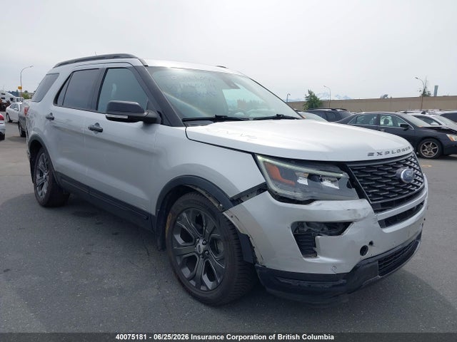 40075181 :رقم المزاد ، 1FM5K8GT6JGA60562 vin ، 2018 Ford Explorer Sport مزاد بيع