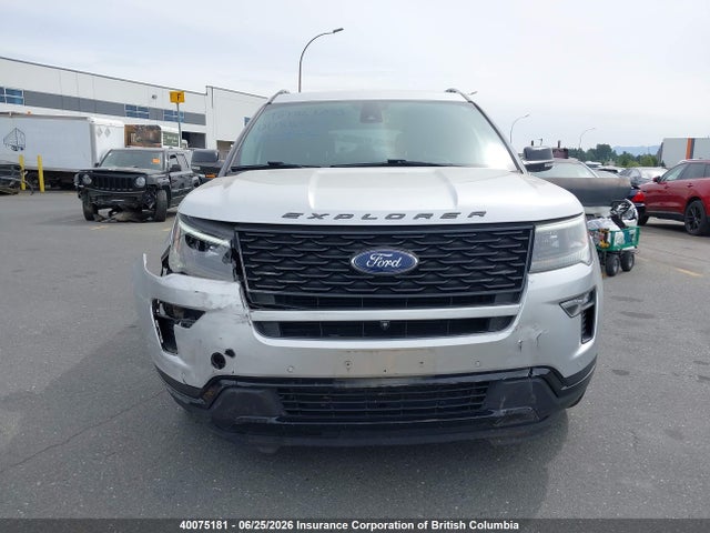 40075181 :رقم المزاد ، 1FM5K8GT6JGA60562 vin ، 2018 Ford Explorer Sport مزاد بيع
