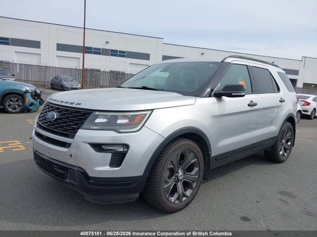 40075181 :رقم المزاد ، 1FM5K8GT6JGA60562 vin ، 2018 Ford Explorer Sport مزاد بيع