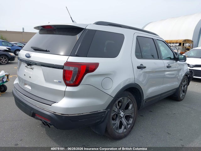 40075181 :رقم المزاد ، 1FM5K8GT6JGA60562 vin ، 2018 Ford Explorer Sport مزاد بيع