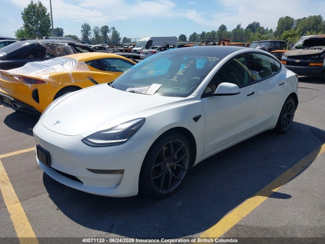 2021 Tesla Model 3 მანქანა იყიდება აუქციონზე, vin: 5YJ3E1EA1MF031609, აუქციონის ნომერი: 40071120