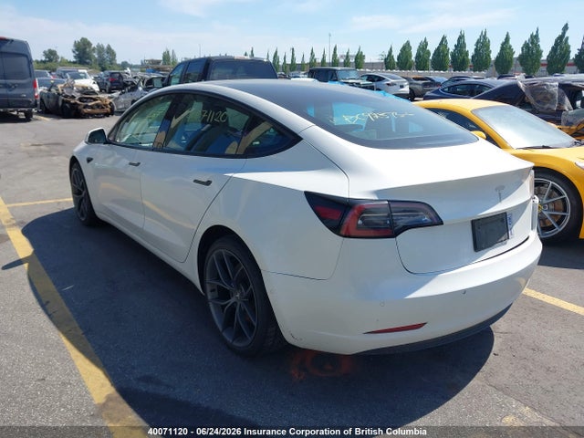 2021 Tesla Model 3 მანქანა იყიდება აუქციონზე, vin: 5YJ3E1EA1MF031609, აუქციონის ნომერი: 40071120