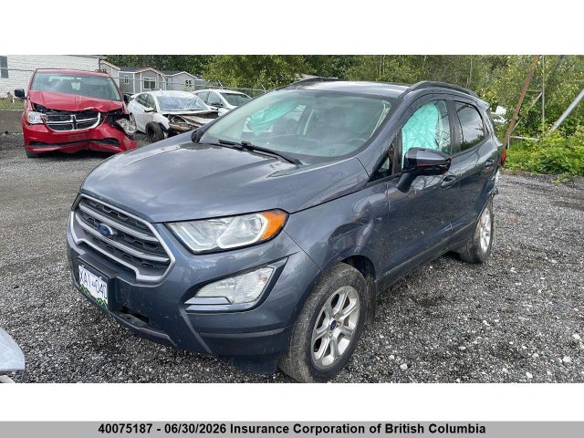 2018 Ford Ecosport Se მანქანა იყიდება აუქციონზე, vin: MAJ6P1UL2JC163058, აუქციონის ნომერი: 40075187