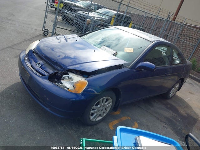 Aukcja sprzedaży 2003 Honda Civic Ex, vin: 1HGEM22973L804964, numer aukcji: 40068754