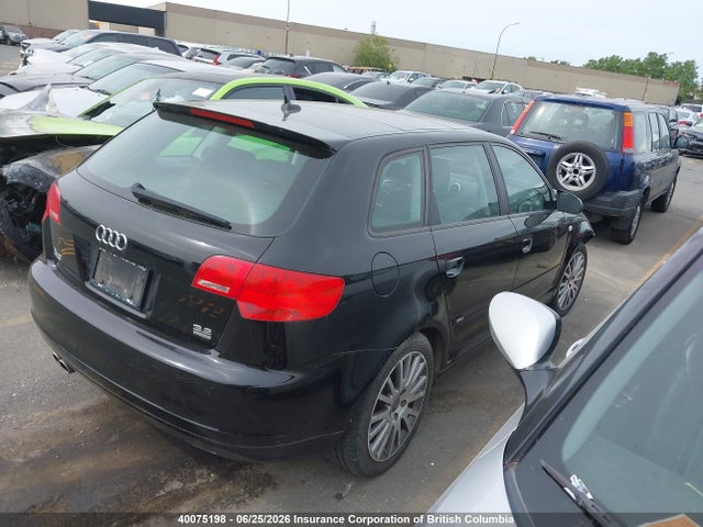 40075198 :رقم المزاد ، WAUKD78P97A031062 vin ، 2007 Audi A3 مزاد بيع