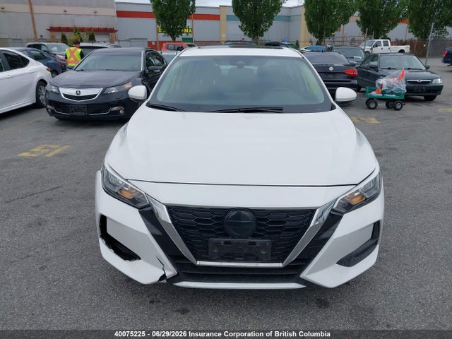 2022 Nissan Sentra Sv მანქანა იყიდება აუქციონზე, vin: 3N1AB8CV8NY232656, აუქციონის ნომერი: 40075225