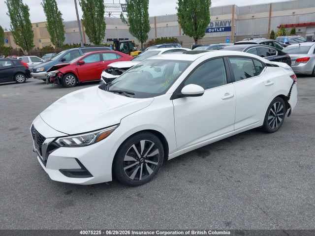 2022 Nissan Sentra Sv მანქანა იყიდება აუქციონზე, vin: 3N1AB8CV8NY232656, აუქციონის ნომერი: 40075225