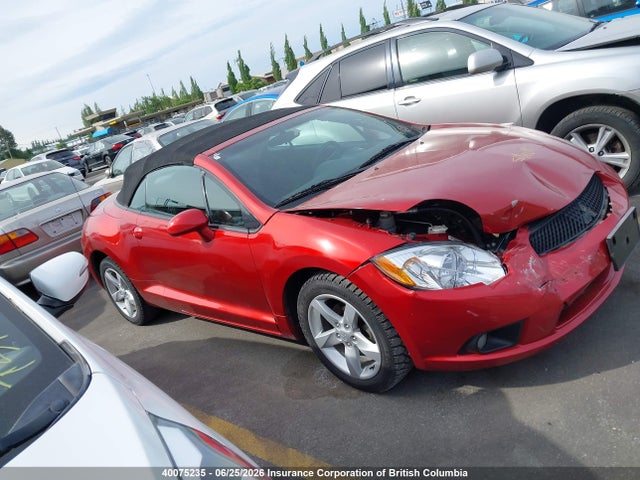 2009 Mitsubishi Eclipse Spyder Gs მანქანა იყიდება აუქციონზე, vin: 4A3AL25F29E008439, აუქციონის ნომერი: 40075235