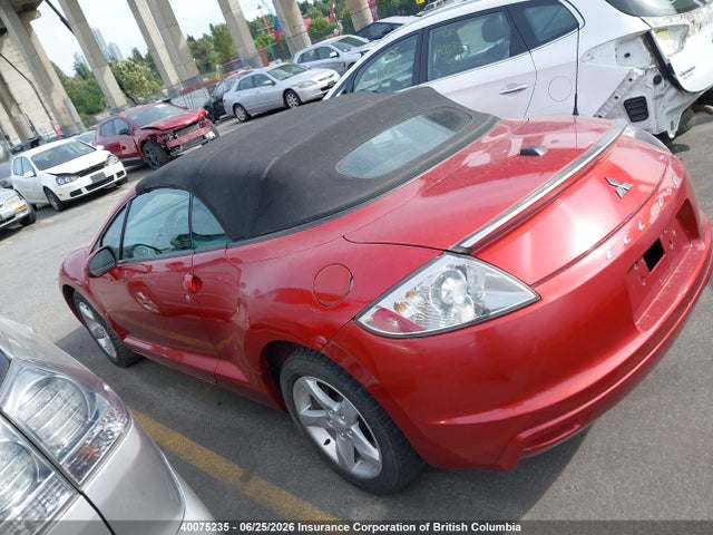 2009 Mitsubishi Eclipse Spyder Gs მანქანა იყიდება აუქციონზე, vin: 4A3AL25F29E008439, აუქციონის ნომერი: 40075235