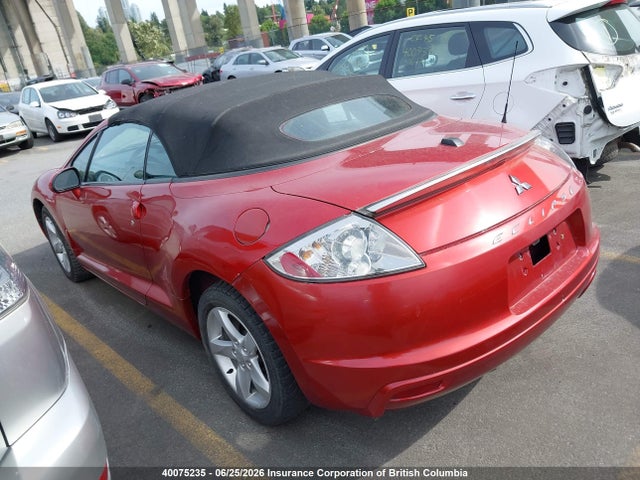 2009 Mitsubishi Eclipse Spyder Gs მანქანა იყიდება აუქციონზე, vin: 4A3AL25F29E008439, აუქციონის ნომერი: 40075235