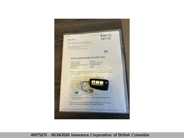 Aukcja sprzedaży 2014 Nissan Rogue, vin: 5N1AT2MV4EC802842, numer aukcji: 40075239