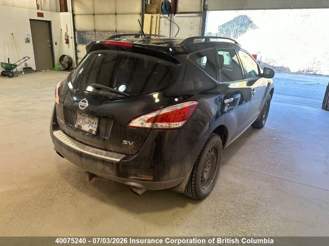 2013 Nissan Murano Le/s/sl/sv მანქანა იყიდება აუქციონზე, vin: JN8AZ1MW1DW321759, აუქციონის ნომერი: 40075240