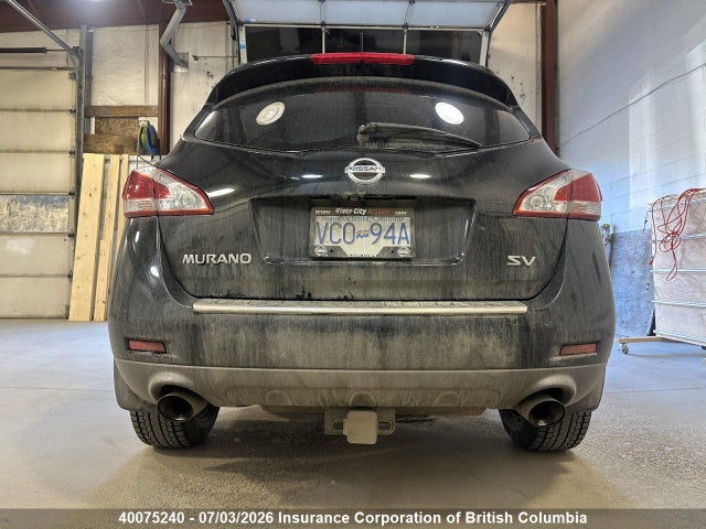 2013 Nissan Murano Le/s/sl/sv მანქანა იყიდება აუქციონზე, vin: JN8AZ1MW1DW321759, აუქციონის ნომერი: 40075240