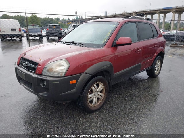 2007 Hyundai Tucson Gl/gls მანქანა იყიდება აუქციონზე, vin: KM8JM72D57U565926, აუქციონის ნომერი: 40075259
