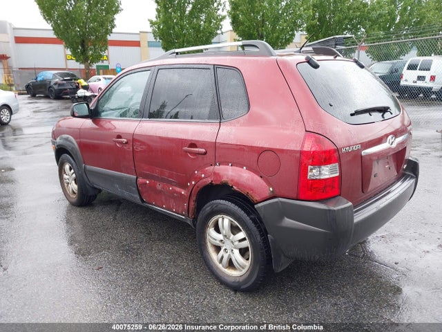 2007 Hyundai Tucson Gl/gls მანქანა იყიდება აუქციონზე, vin: KM8JM72D57U565926, აუქციონის ნომერი: 40075259