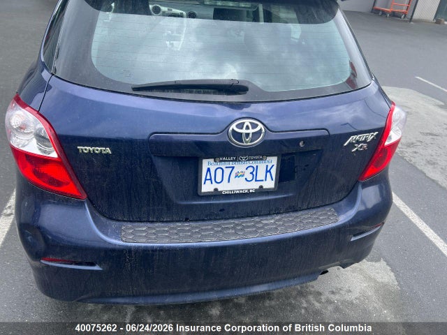 2009 Toyota Corolla Matrix S მანქანა იყიდება აუქციონზე, vin: 2T1KE40E99C017296, აუქციონის ნომერი: 40075262