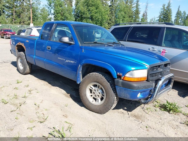 2000 Dodge Dakota მანქანა იყიდება აუქციონზე, vin: 1B7GG22X0YS583539, აუქციონის ნომერი: 40075264