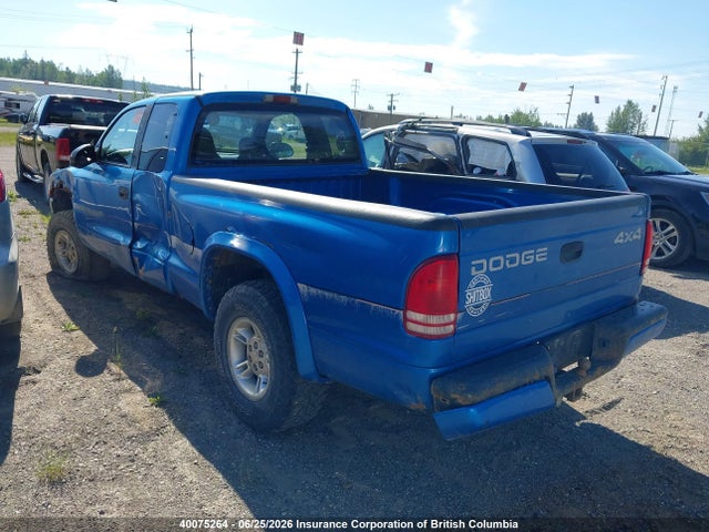 2000 Dodge Dakota მანქანა იყიდება აუქციონზე, vin: 1B7GG22X0YS583539, აუქციონის ნომერი: 40075264