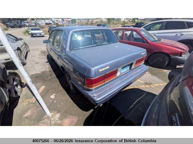 40075266 :رقم المزاد ، 1B3BA4630MF671297 vin ، 1991 Dodge Spirit مزاد بيع