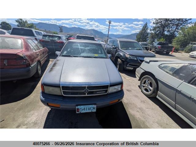 40075266 :رقم المزاد ، 1B3BA4630MF671297 vin ، 1991 Dodge Spirit مزاد بيع