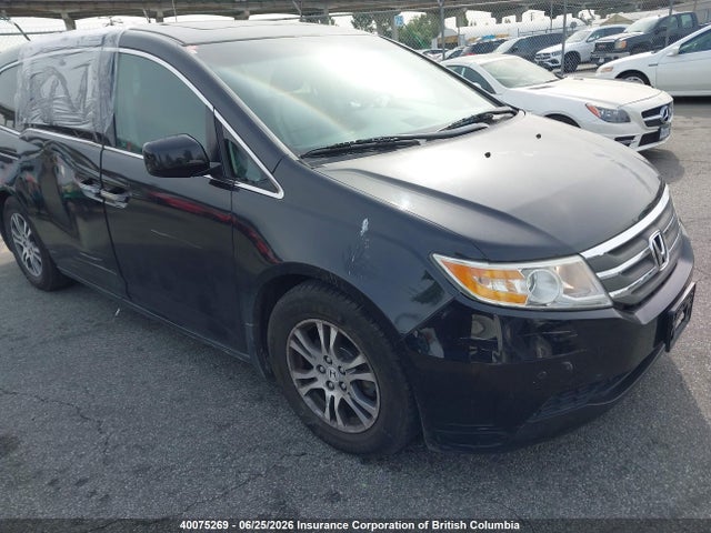 2011 Honda Odyssey Exl მანქანა იყიდება აუქციონზე, vin: 5FNRL5H63BB506379, აუქციონის ნომერი: 40075269