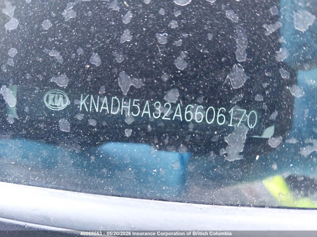 Продажа на аукционе авто 2010 Kia Rio Lx/sx, vin: KNADH5A32A6606170, номер лота: 40069553