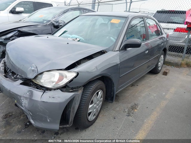 Aukcja sprzedaży 2005 Honda Civic Dx Vp, vin: 2HGES16305H030160, numer aukcji: 40071754