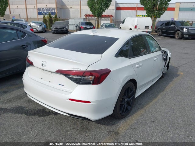 2025 Honda Civic მანქანა იყიდება აუქციონზე, vin: 2HGFE4F85SH002469, აუქციონის ნომერი: 40075280