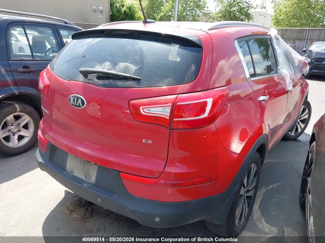 Продаж на аукціоні авто 2013 Kia Sportage Ex, vin: KNDPC3A22D7477405, номер лоту: 40069514