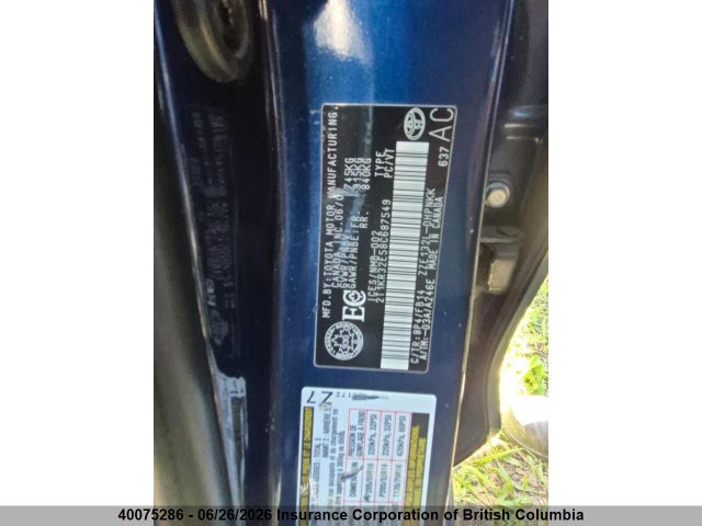 2008 Toyota Matrix Xr მანქანა იყიდება აუქციონზე, vin: 2T1KR32E58C687549, აუქციონის ნომერი: 40075286