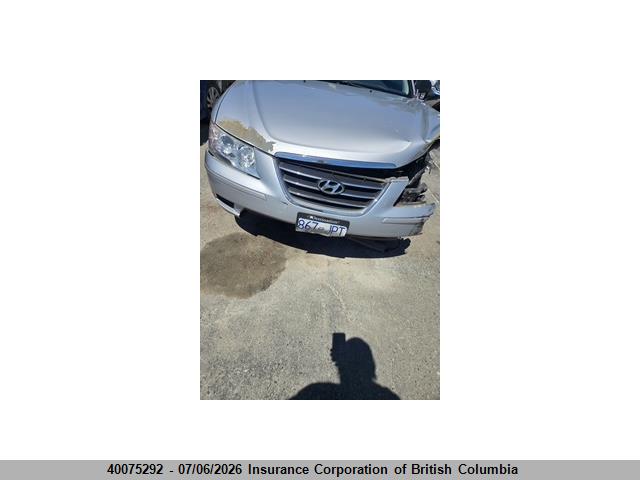 Aukcja sprzedaży 2009 Hyundai Sonata Gls, vin: 5NPET46CX9H549842, numer aukcji: 40075292