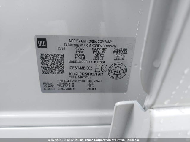 Buick Envista Avenir 2026 KL47LCE29TB171303 Image 9